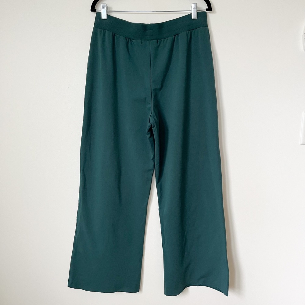NEW Spiritual Gangster High Waist Wide Leg Sweatpants Womens Large Foliage Green - Picture 7 of 15